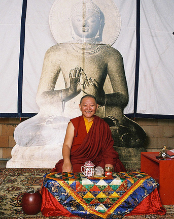 Rinpoche in Berlin 2010. Photo by Seseg Jigjitova.
